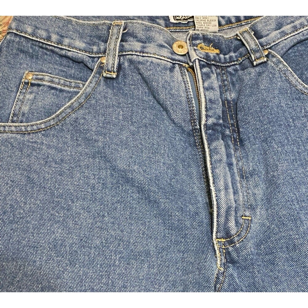 Xhilaration Womens Juniors 11 VTG Grunge 90s Y2K Jeans Side Stripes 100% Cotton - Picture 10 of 15